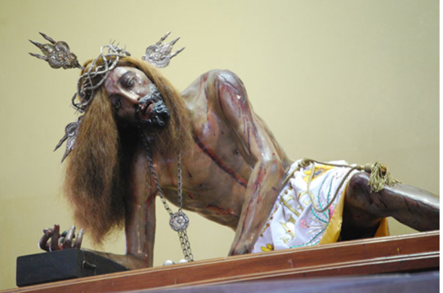 Imagen del Señor caído de Monserrate
