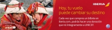 Iberia, pionera en el proyecto global de microdonativos junto con Amadeus y UNICEF