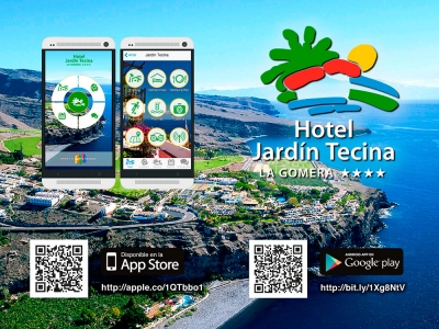 Hotel Jard&iacute;n Tecina despunta por su innovaci&oacute;n con su nueva app m&oacute;vil