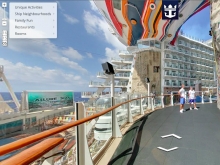 Google Street View llega al crucero Allure of the Seas