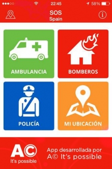 Primera App gratuita para llamar a tel&eacute;fonos de emergencia en 200 pa&iacute;ses