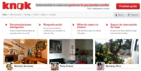 Knok nueva web para conocer y intercambiar de casas en otro pa&iacute;s