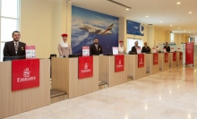 Emirates inaugura el primer terminal de check-in remoto en Dub&aacute;i para pasajeros de cruceros