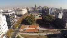 Un vistazo de Buenos Aires desde el cielo