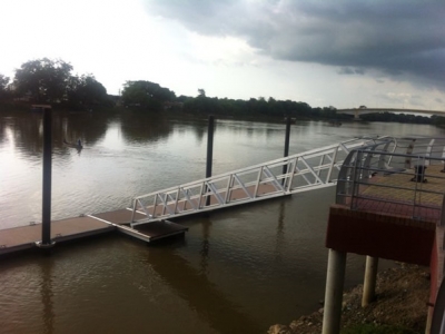 Muelle ecotur&iacute;stico en Monter&iacute;a listo para estrenar