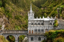 Santuario de las Lajas catalogada como la m&aacute;s hermosa del mundo