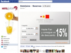 C&oacute;digos promocionales y descuentos autom&aacute;ticos a los Fans de Facebook