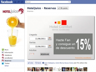 C&oacute;digos promocionales y descuentos autom&aacute;ticos a los Fans de Facebook