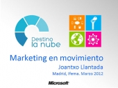 La ubicuidad de la Nube: marketing en movimiento