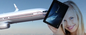 Podr&iacute;a autorizarse el uso de tablets en aviones