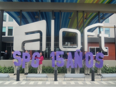 El Hotel Aloft Bogot&aacute; Airport celebra 15 a&ntilde;os del programa SPG