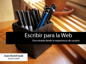 Escribir para la web una mirada desde la experiencia de usuario