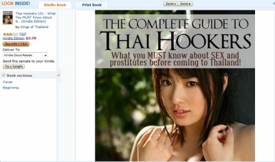 Amazon vende docenas de libros que promueven el turismo sexual