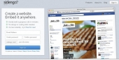 Crea sitios web &ldquo;portables&rdquo; en minutos con Sidengo