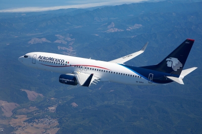 Aerom&eacute;xico celebra cinco a&ntilde;os conectando con Colombia