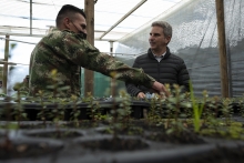 Colombia: Plan de Restauraci&oacute;n de zonas afectadas por incendios en P&aacute;ramo de Santurb&aacute;n