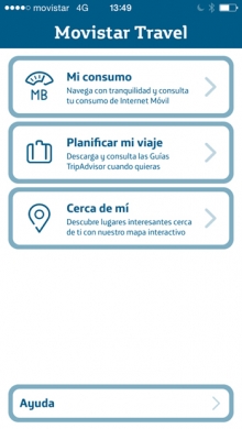 Telef&oacute;nica lanza &ldquo;Travel&rdquo;, app de viajes con tarifas roaming y contenidos de TripAdvisor