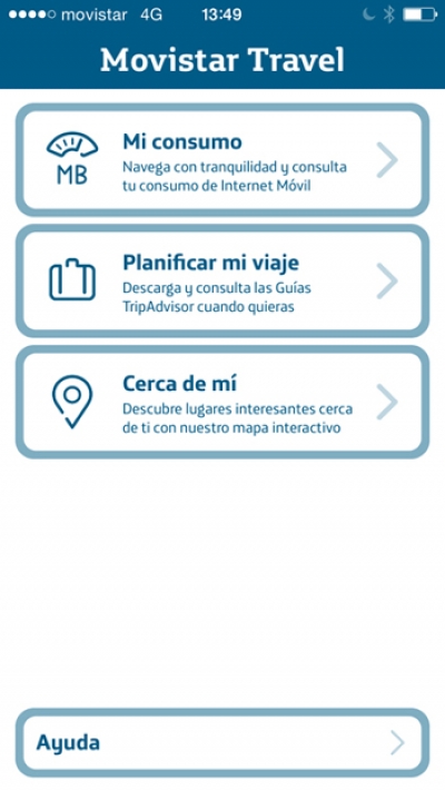 Telef&oacute;nica lanza &ldquo;Travel&rdquo;, app de viajes con tarifas roaming y contenidos de TripAdvisor