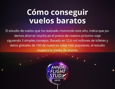 Infograf&iacute;a: Estudio anual, c&oacute;mo conseguir vuelos m&aacute;s baratos