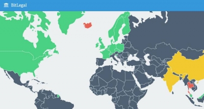 BitLegal | El mapa que muestra en qu&eacute; pa&iacute;ses es legal Bitcoin