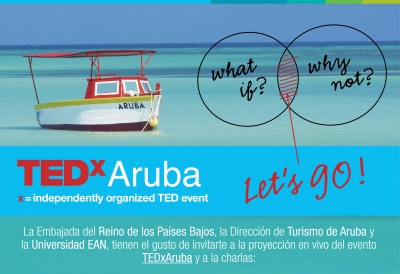 Llega TEDx Aruba en Colombia