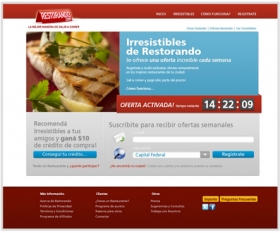 Invierten U$S3,2 millones en una web argentina de gastronom&iacute;a