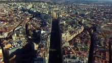 Un drone graba el video m&aacute;s espectacular del centro de Madrid